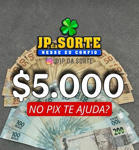 $5.000 NO PIX TE AJUDA?